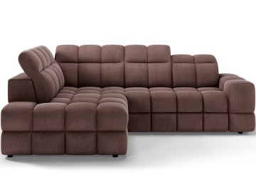 Colțar Bronon left-hand extensibil, 296x200x109 cm, orientare stânga – Tonall 22