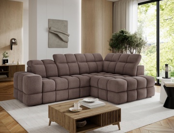 Colțar Bronon right-hand extensibil, 296x200x109 cm, orientare dreapta – Tonall 22 - Img 6