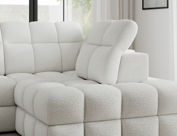 Colțar Bronon right-hand extensibil, 296x200x109 cm, orientare dreapta – Royal 01 - Img 10