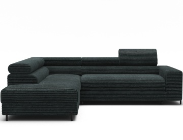 Colțar Colesio extensibil, 274x200x93 cm, orientare stânga – Modullo 35
