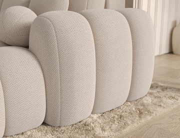 Colțar Covelion extensibil, 260x167x105 cm, orientare dreapta – Calmora 18 - Img 9