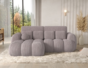Colțar Covelion extensibil, 260x167x105 cm, orientare stânga – Modullo 03 - Img 3