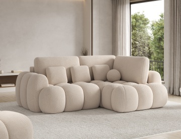 Colțar Cozion extensibil, 267x165x105 cm, orientare dreapta – Calmora 18 - Img 5