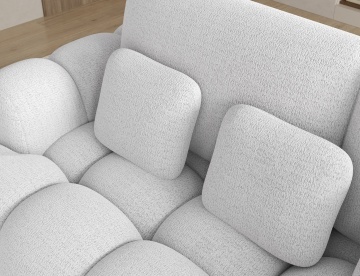 Colțar Cozion extensibil, 267x165x105 cm, orientare dreapta – Royal 01 - Img 11