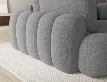 Colțar Cozion extensibil, 267x165x105 cm, orientare stânga – Royal 04 - Img 9