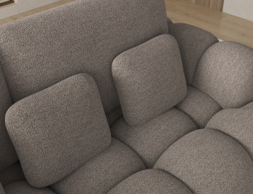 Colțar Cozion extensibil, 267x165x105 cm, orientare stânga – Royal 20 - Img 11