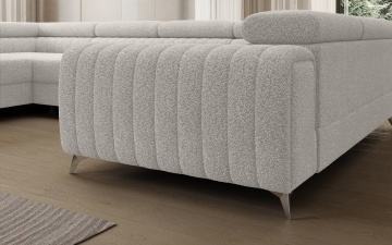Colțar Louis extensibil, 347x202x92 cm, orientare stânga – Royal 01 – imagine alternativă de prezentare