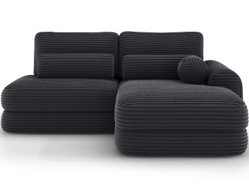 Colțar Ripeli extensibil, 217x175x96 cm, orientare dreapta – Modullo 10