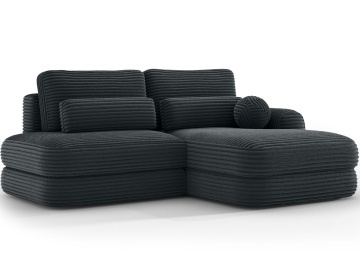 Colțar Ripeli extensibil, 217x175x96 cm, orientare dreapta – Modullo 35 – prezentare de produs din alt cadru