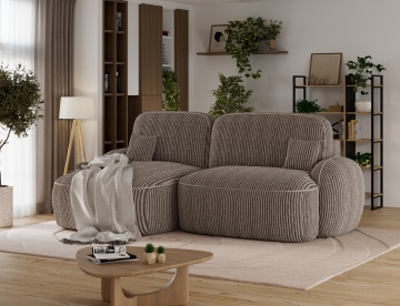 Colțar Tesalia extensibil, 247x150x93 cm, orientare stânga – Modullo 20 - Img 6