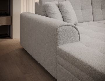 Colțar Vento extensibil, 359x165x78 cm, orientare symmetrical – Royal 01 - Img 7