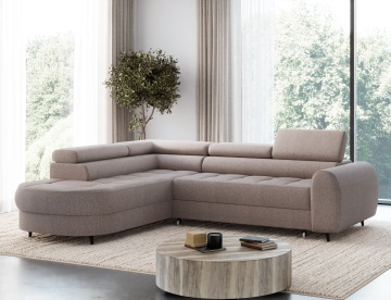 Colțar Vesteria left-hand extensibil, 279x215x72 cm – Tonall 22 - Img 6