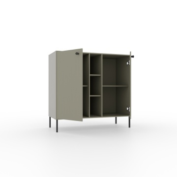 Comodă cu diua usi, 100x41x95, Tili System, ADRK Furniture - Img 5