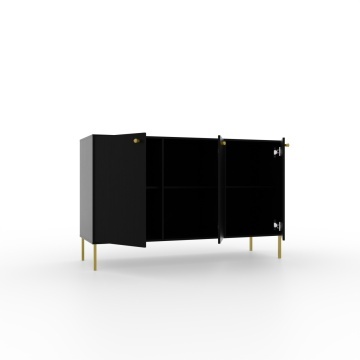 Comodă cu trei usi, 124x41x74cm, Tili System, ADRK Furniture - Img 7