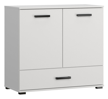 Comodă Frazio – 90x40x83 cm – Negru – Frazio Bufet 90 – Varianta 1