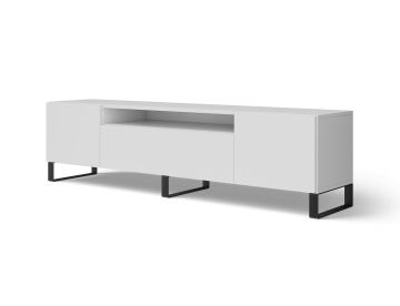 Comodă TV Femur Standing – 200x41x53 cm – Alb – fotografie de catalog din alt cadru