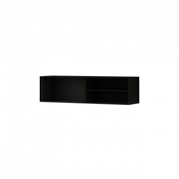 Comodă TV Meorati 150 wall-mounted Media cabinet negru – Negru - Img 2