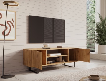 Comodă TV TV Lofter cm – 135x40x49 cm – Oak Craft – cadru suplimentar de prezentare