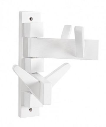 Cuier alb cu 4 agățători, Daiki Yes