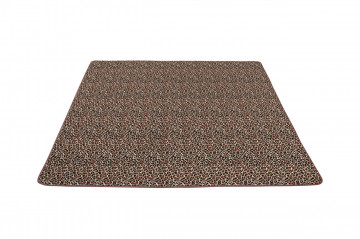 Cuvertura matlasata cocolino Alcam, leopard, 210x220 cm, maro - Img 3