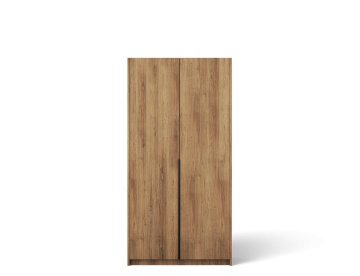 Dulap Bregma II cu uși batante – 2 uși – 100x58x204 cm – Stejar Artisan – Varianta 1
