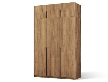 Dulap Bregma III Hinged with Top Extension – 148x58x250 cm – Stejar Artisan – Bregma III Hinged Dulap with Top Extension – Varianta 1 - Img 2