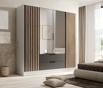 Dulap cu oglinzi, Neri, ADRK Furniture - Img 5
