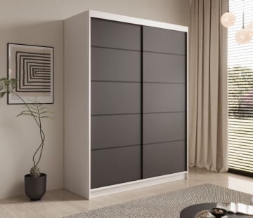 Dulap cu usi glisante, 150x58x200 cm, Calma 150, ADRK Furniture