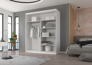 Dulap cu usi glisante 180x215 cm, Esti, ADRK Furniture - Img 12