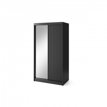 Dulap cu uși glisante si oglinda, 220x120x60 cm, Prescco II, Eltap - Img 2