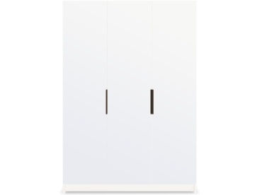 Dulap Mirtillo ELTAP, 3 uși, 3 oglinzi, 150×60×216 cm, alb