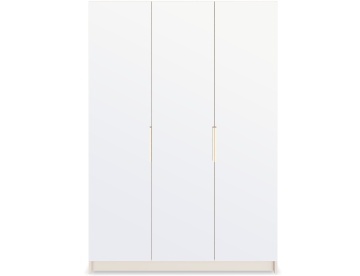 Dulap Mirtillo ELTAP, 3 uși, 3 oglinzi, 150×60×216 cm, cașmir