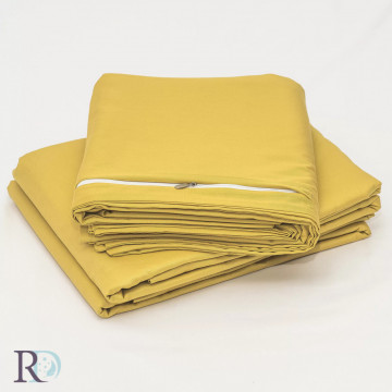 Husa de pilota, 100% bumbac, tesatura satin, galben, Roxyma Dream