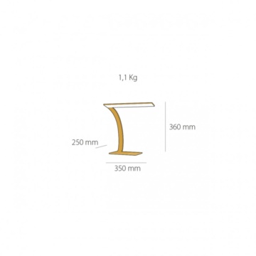Lampa Flex G1 aurie Kelektron, vedere suplimentara, dimabila 14W, SKU 20 1 19 014 CF 181