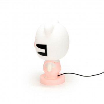 Lampa de veghe pentru copii Cute Pet Tiger 2, 1x E14 / 7W / 12V, roz, Kelektron - Img 3