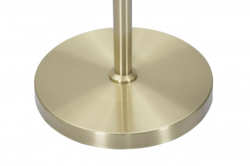 Lampadar auriu din metal, Soclu E14 Max 40W, ∅ 36 cm, Glamy Mauro Ferretti - Img 4