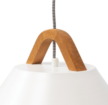 Lustre suspendate Almitara – Alb – prezentare comercială suplimentară