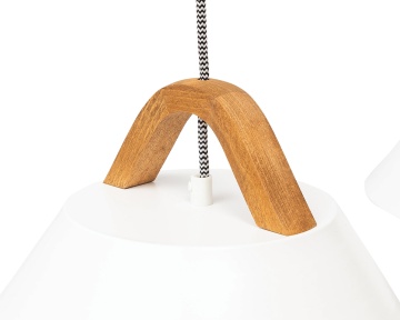 Lustre suspendate Almitara – Alb – imagine comercială suplimentară