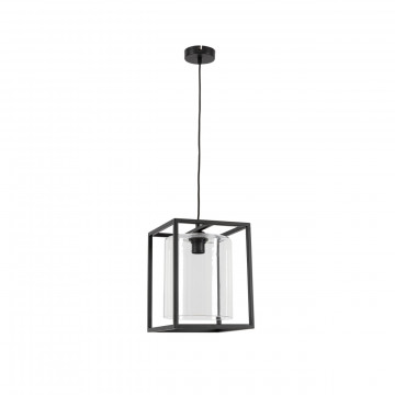 Lustre suspendate Quadratus – Negru – imagine de produs pentru prezentare