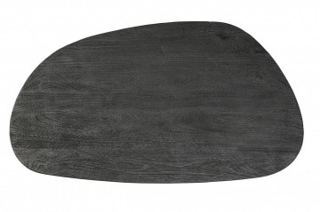 Masuta de cafea neagra, din lemn de mango, 135x76x38 cm, Monterrey Bizzotto - Img 7