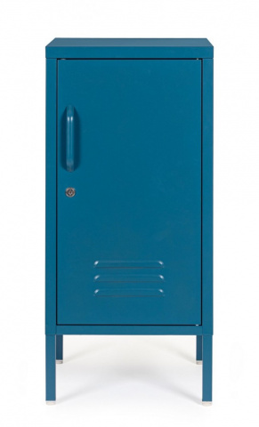 Noptiera cu usa, albastra, 40x35x76 cm, Cambridge, Yes - Img 3