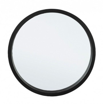 Oglindă rotunda cu rama neagra, Ø 52, Tiziano Yes - Img 1