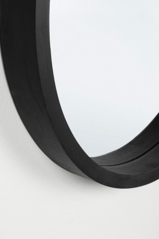 Oglindă rotunda cu rama neagra, Ø 52, Tiziano Yes - Img 3