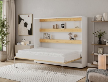 Pat rabatabil Devesto Horizontal Wall 140 Artisan Eiche, 200x140 cm – Artisan Eiche - Img 9