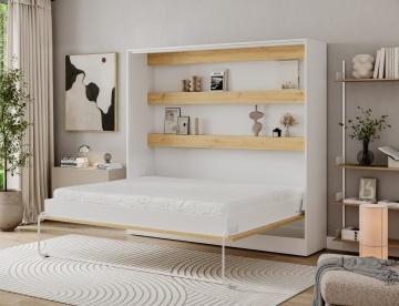 Pat rabatabil Devesto Horizontal Wall 160 Artisan Eiche, 200x160 cm – Artisan Eiche - Img 9