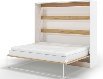 Pat rabatabil Devesto Horizontal Wall 160 Artisan Eiche LED, 200x160 cm – Artisan Eiche - Img 9