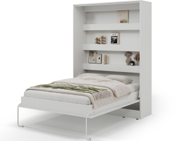 Pat rabatabil Devesto Vertical Wall 140 alb, 140x200 cm – Alb