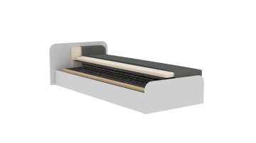 Pat tapițat Parys, 80x190 cm – Alova 04 - Img 8