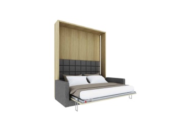 Pat vertical rabatabil cu canapea, ClickBed V Sofa, Transforms - Img 2