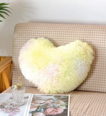 Perna Decorativa Cocolino Super Pufoasa, Roz/Galben, IPJ-04 – cadru suplimentar de prezentare